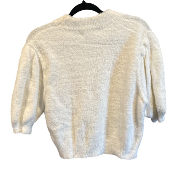 NWT Peach Love Boutique “It’s My Birthday” Puff Sleeve Sweater | Size M - Picture 5 of 5